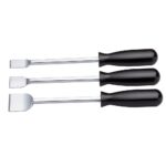 SET 3 RASCHIETTI IN ACCIAIO CON MANICO IN ABS